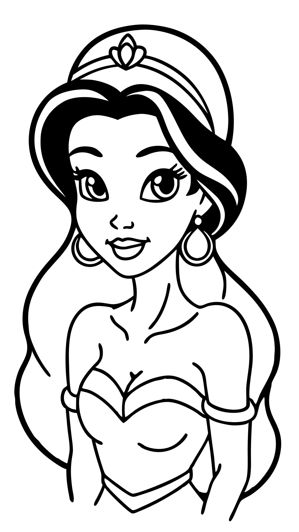 coloriages imprimables des princesses Disney